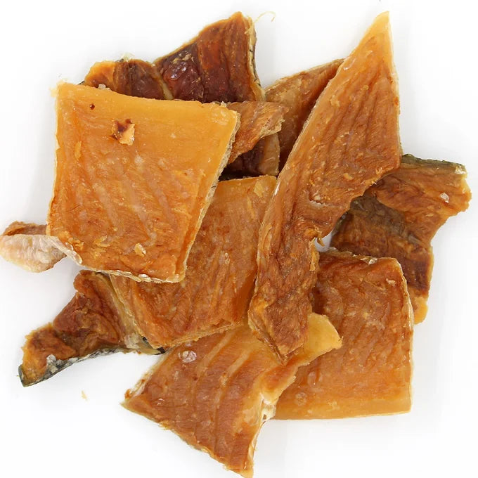 Dehydrated Salmon Jerky (Skin-On) 100g